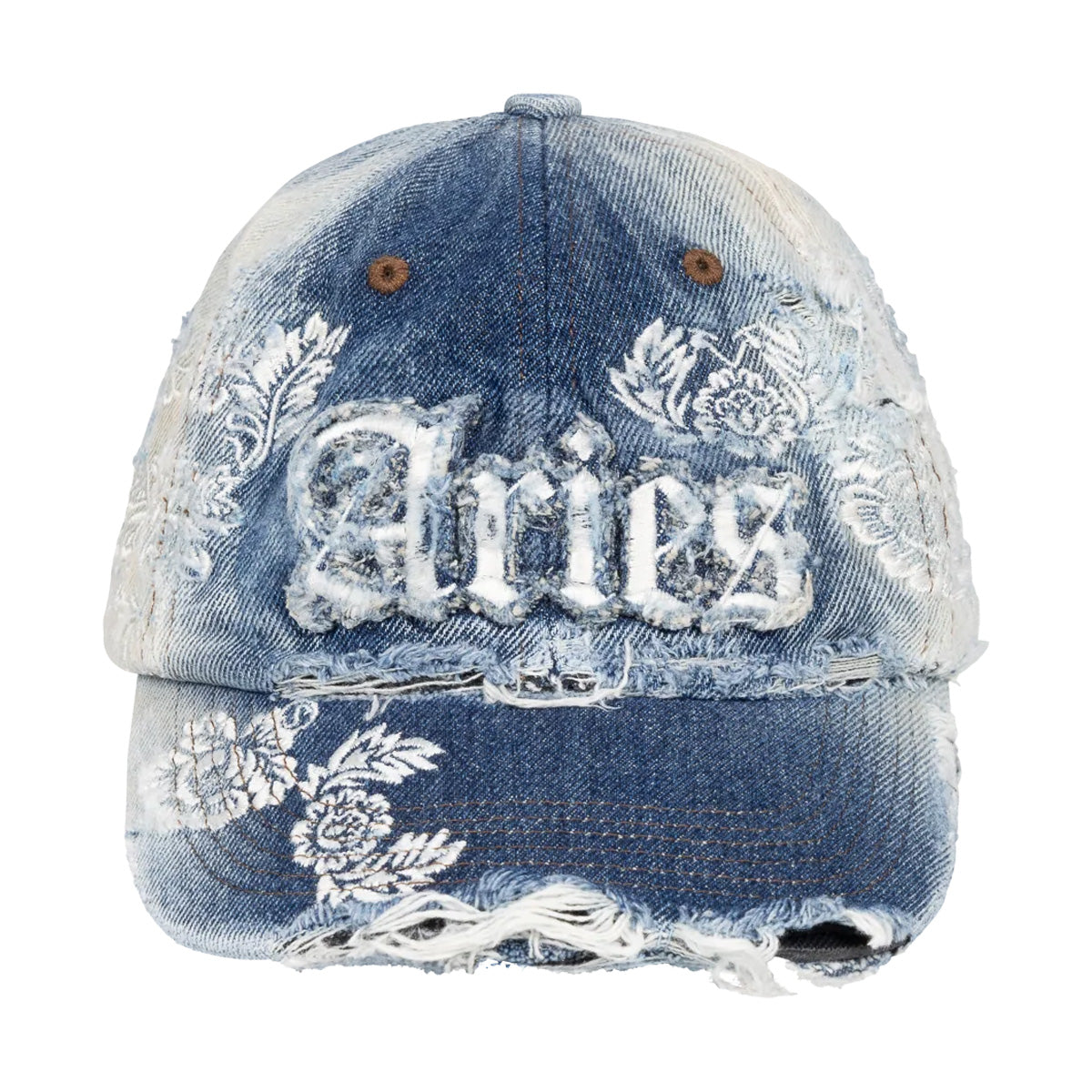 Destroyed Lace Cap 'Denim'
