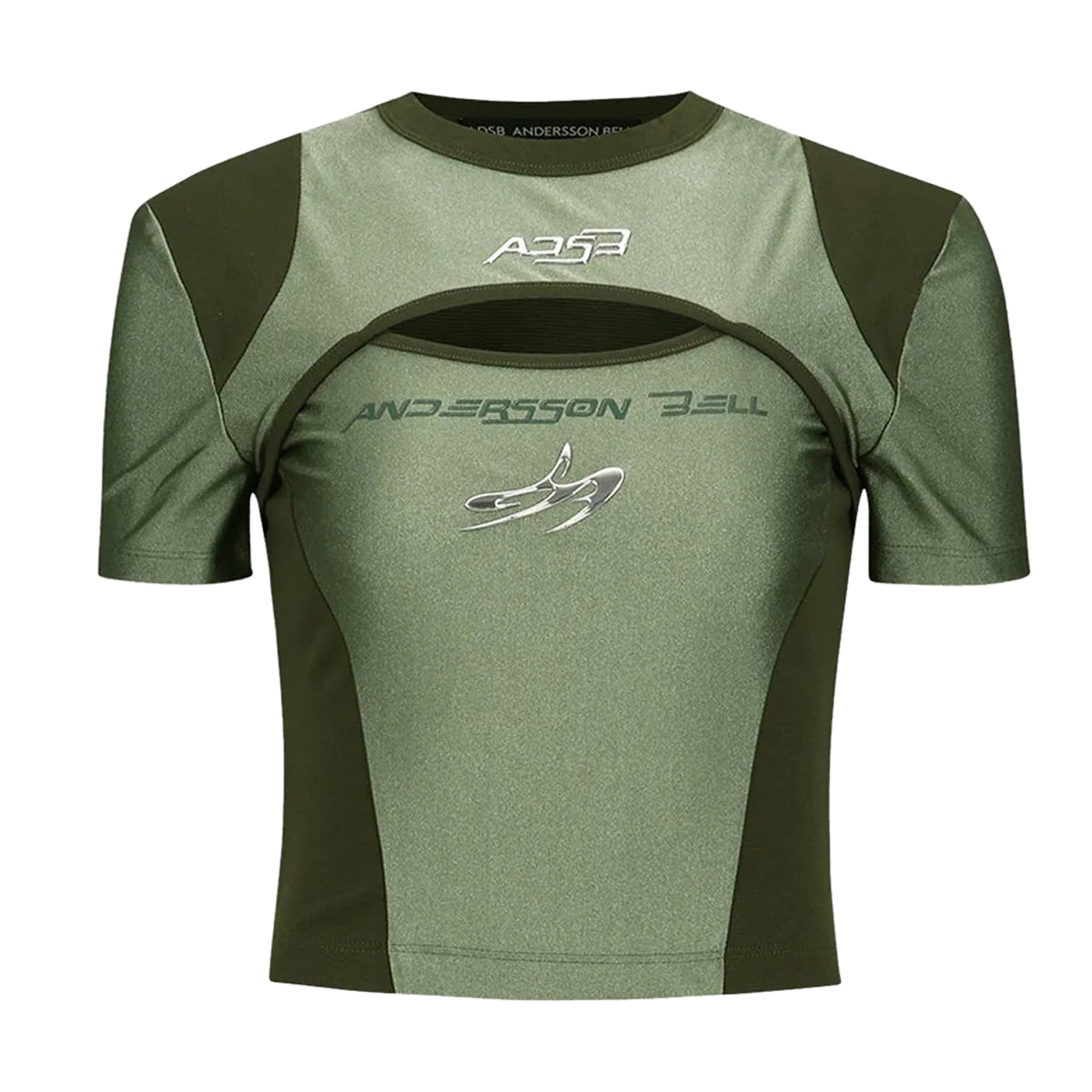 Wmns Cut-Out Racing Top 'Khaki'