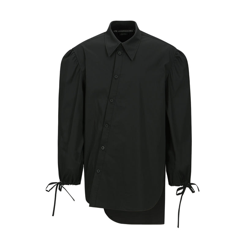 Bouquet Asymmetric Shirt 'Black'