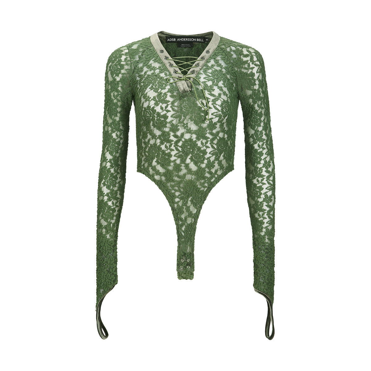 [Andersson Bell] ROSE LACE BODYSUIT★韓国人気 Black Rose Lace Bodysuit by Andersson Bell on Sale
