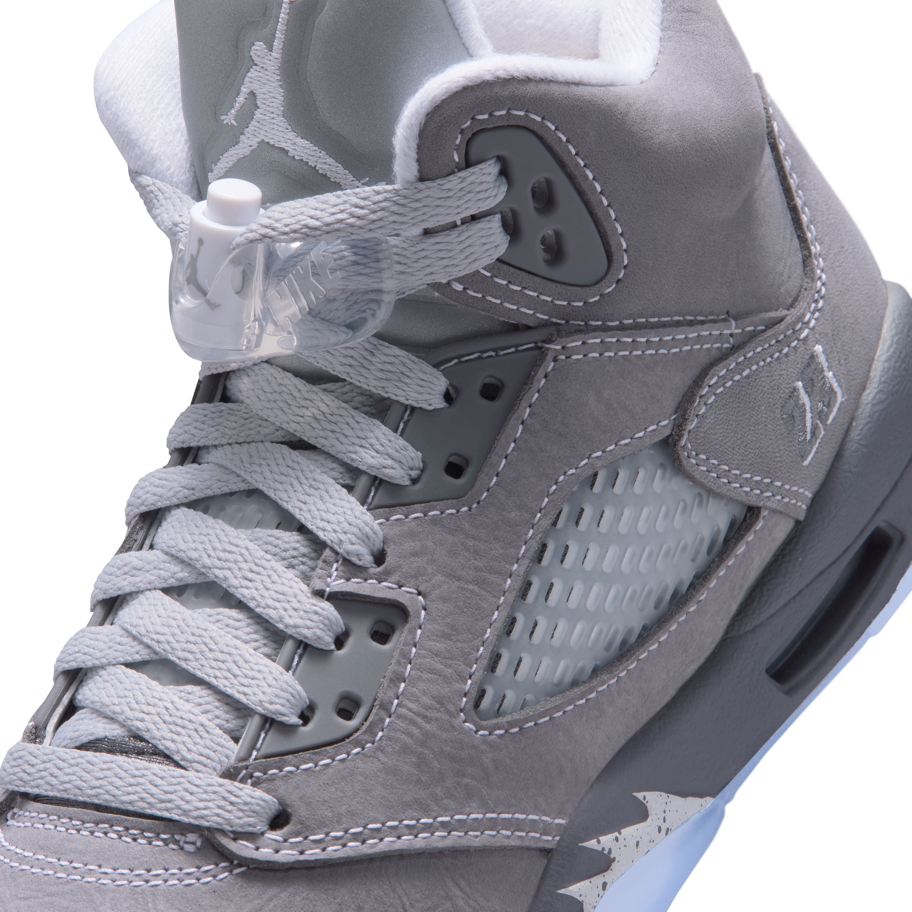 Kids Air Jordan 5 Retro 'Wolf Grey'