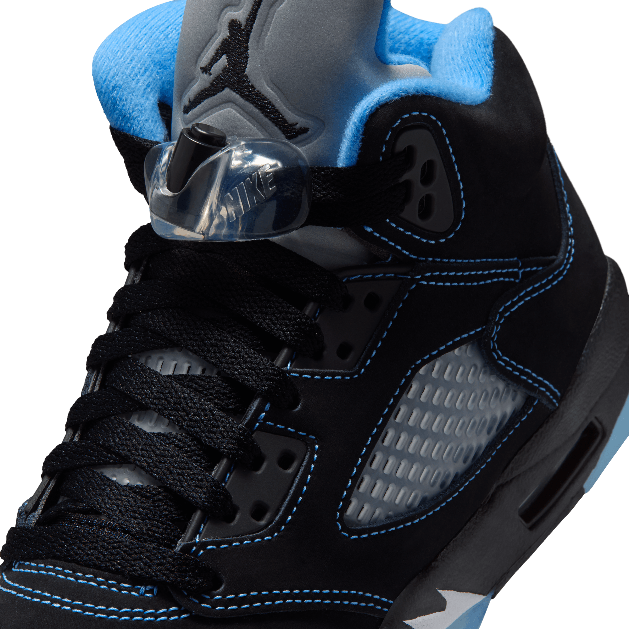 Kids Air Jordan 5 Retro 'Black University Blue'