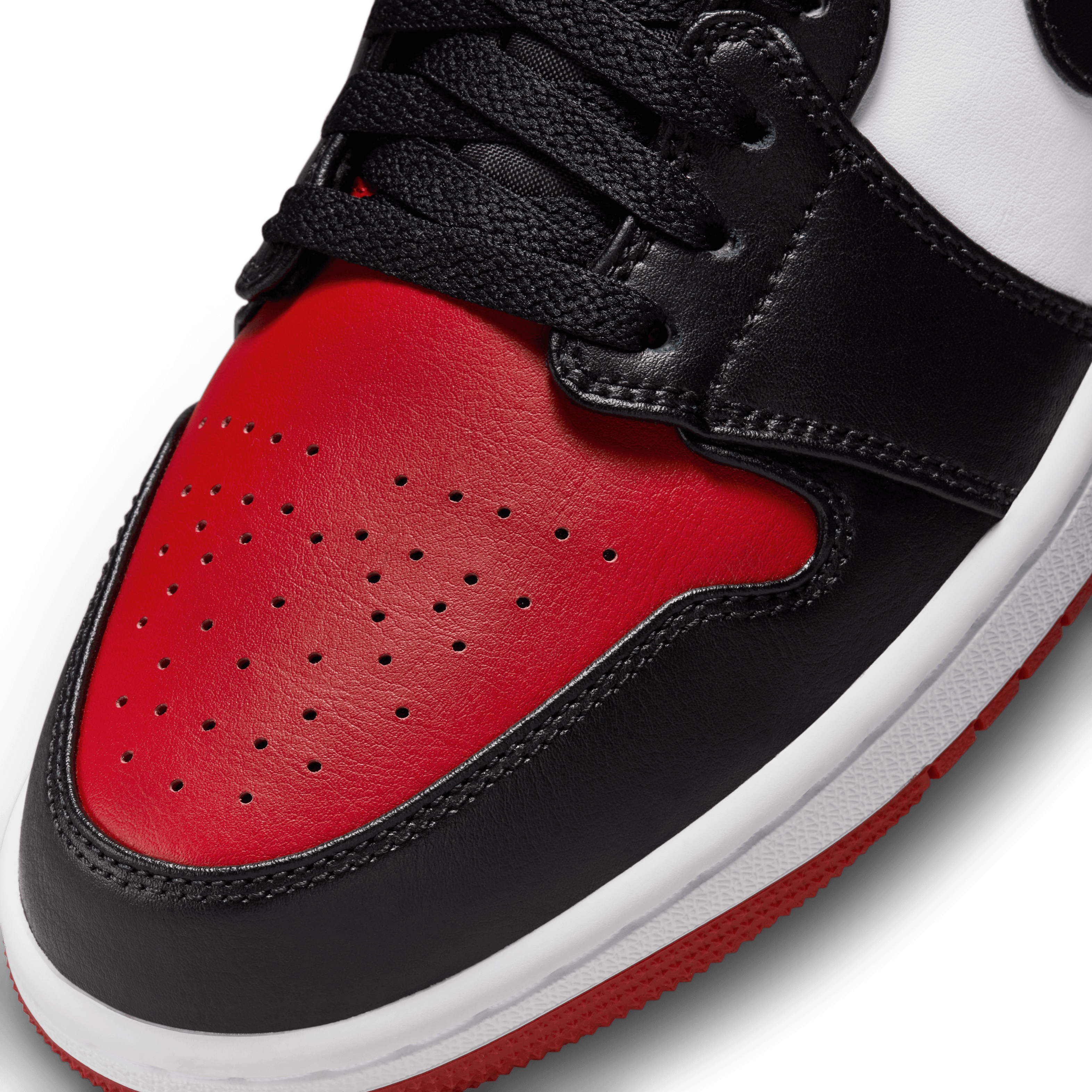 Air Jordan 1 Low 'Bred Toe'