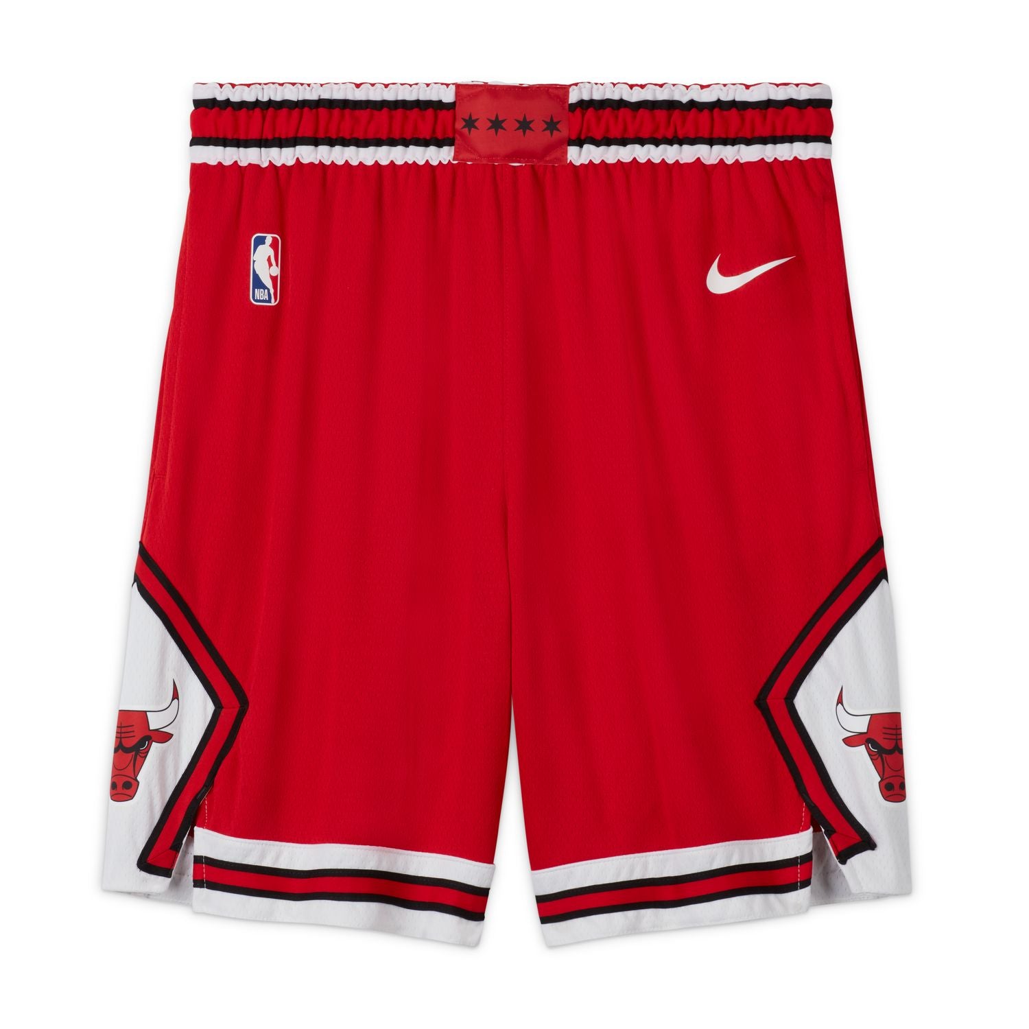 NBA Chicago Bulls Swingman Road Shorts Icon Edition 18 'University Red'