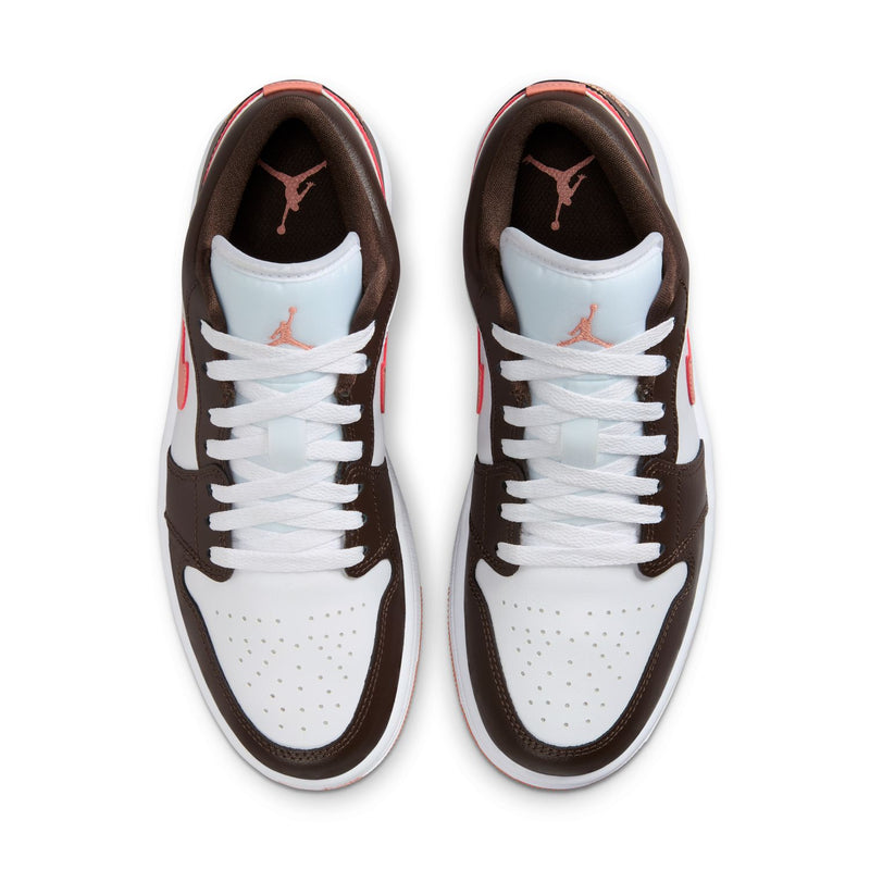 Wmns Air Jordan 1 Low 'White Baroque Brown