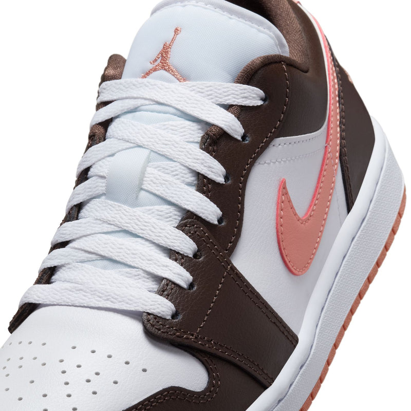 Wmns Air Jordan 1 Low 'White Baroque Brown