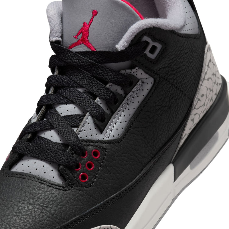 Kids Air Jordan 3 Retro 'Black Cement'