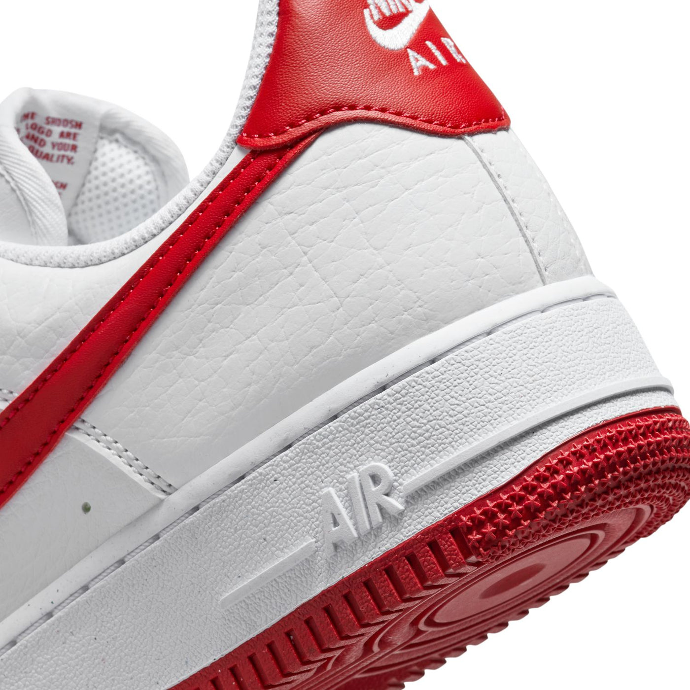 Nike Wmns Air Force 1 '07 Next Nature 'White Red' – Limited Edt