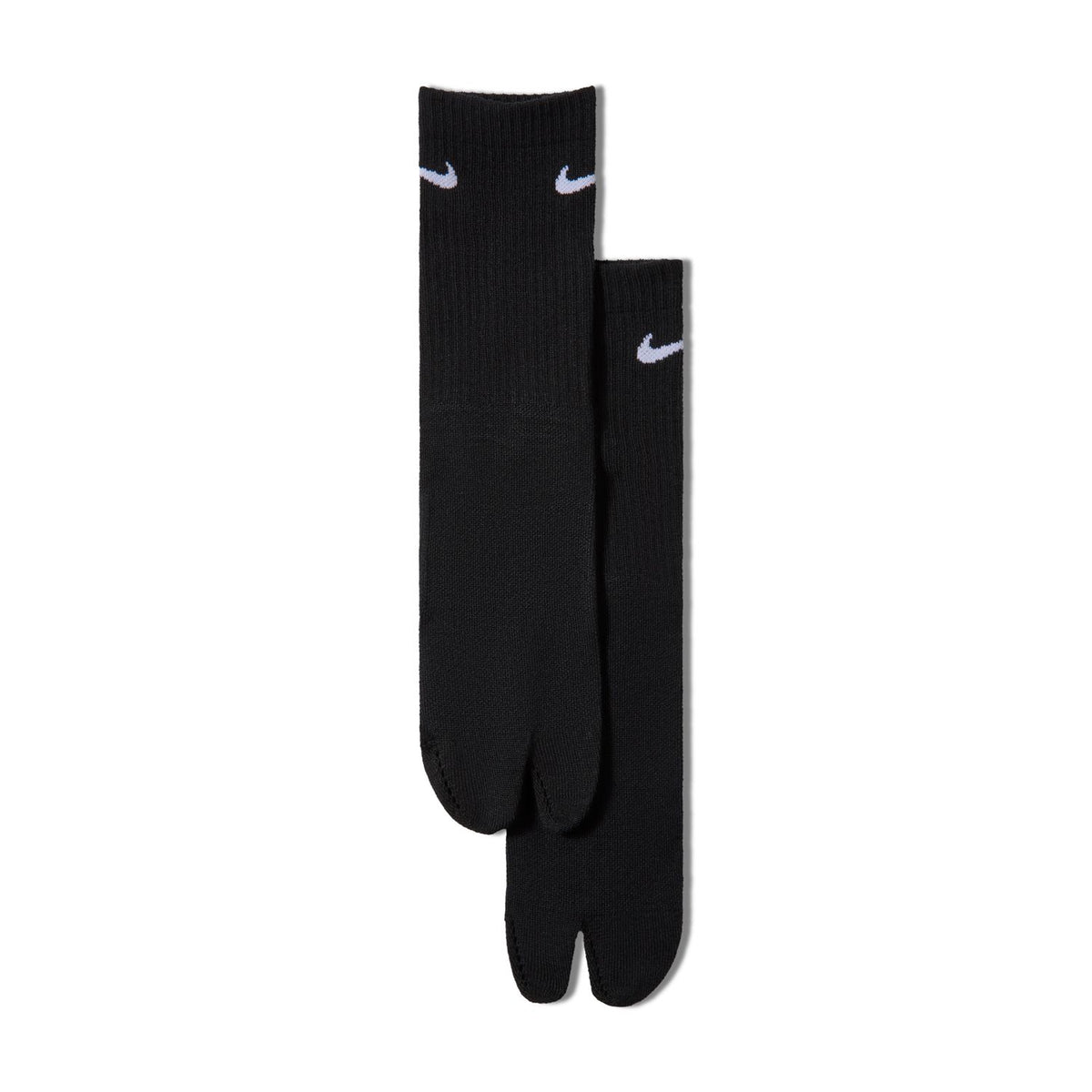 Everyday Plus 'Rift' Lightweight Split-Toe Crew Socks 'Black'