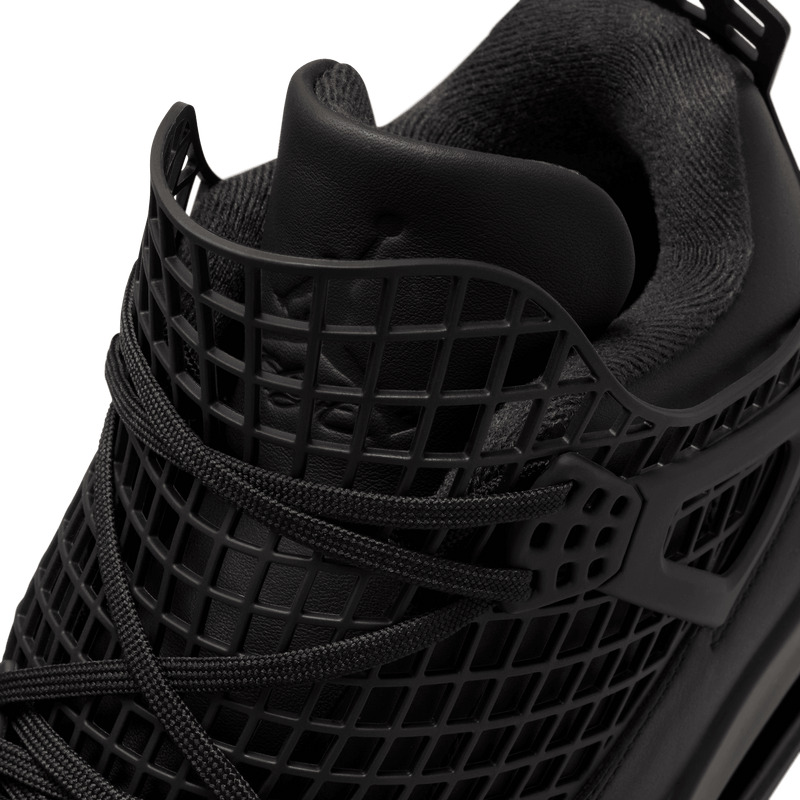 Wmns Air Jordan 4 Net 'Triple Black'