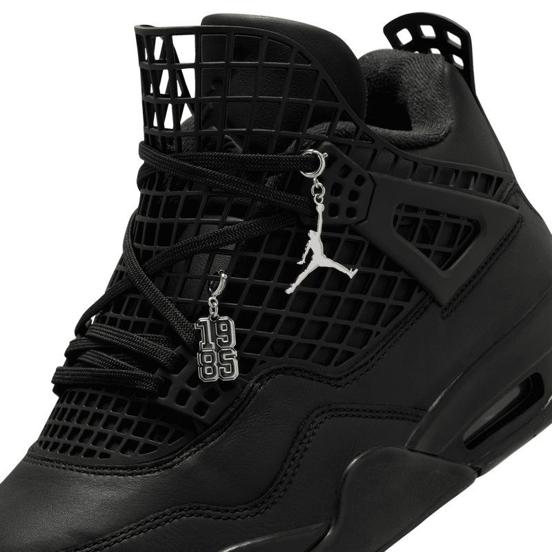 Wmns Air Jordan 4 Net 'Triple Black'