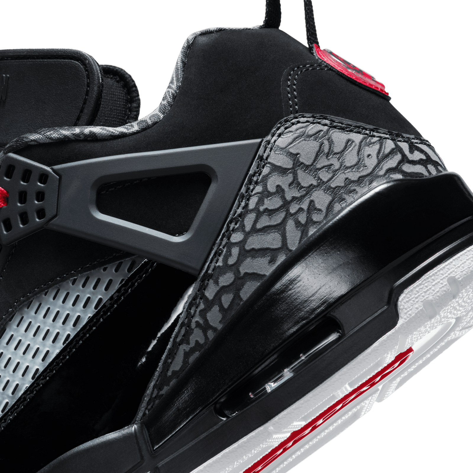 国内配送 NIKE JORDAN SPIZIKE LOW BLACK/V.RED-C.GREEN Jordan Spizike Low Black Classic Green White Varsity Red