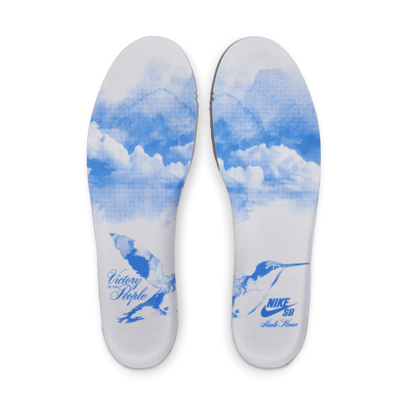 + Nicole Hause SB Dunk Low Pro 'University Blue'