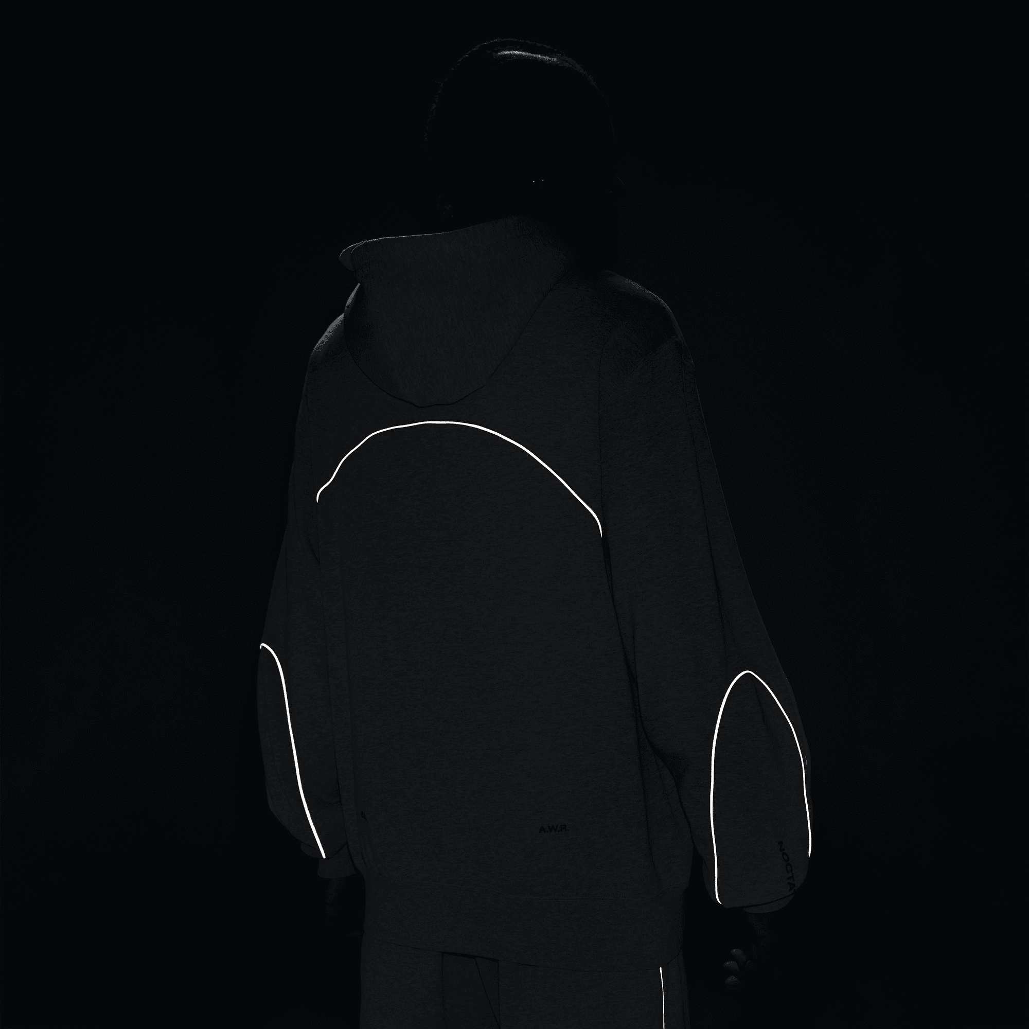 + Nocta Caridnal Stock Fleece CS Hoodie 2 'Dark Grey Heather'