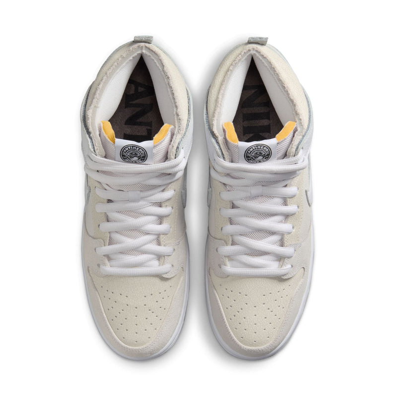 + Antihero SB Dunk Hi 'White'