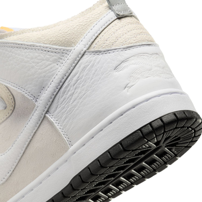 + Antihero SB Dunk Hi 'White'