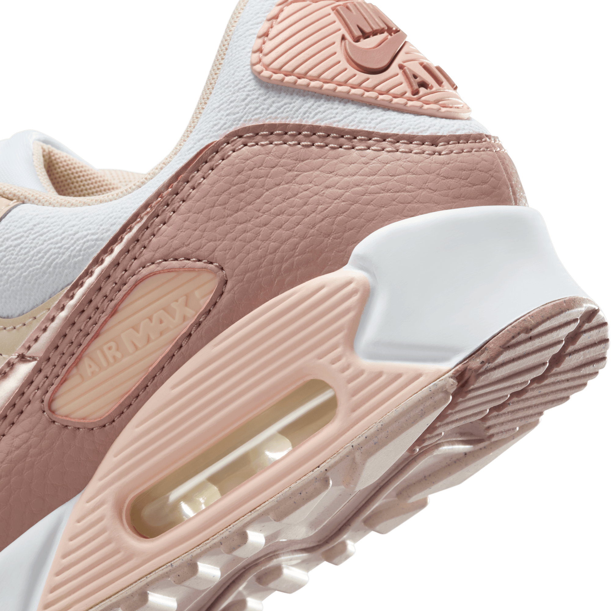 Wmns Air Max 90 Nn Prm 'Velvet Brown Particle Pink'