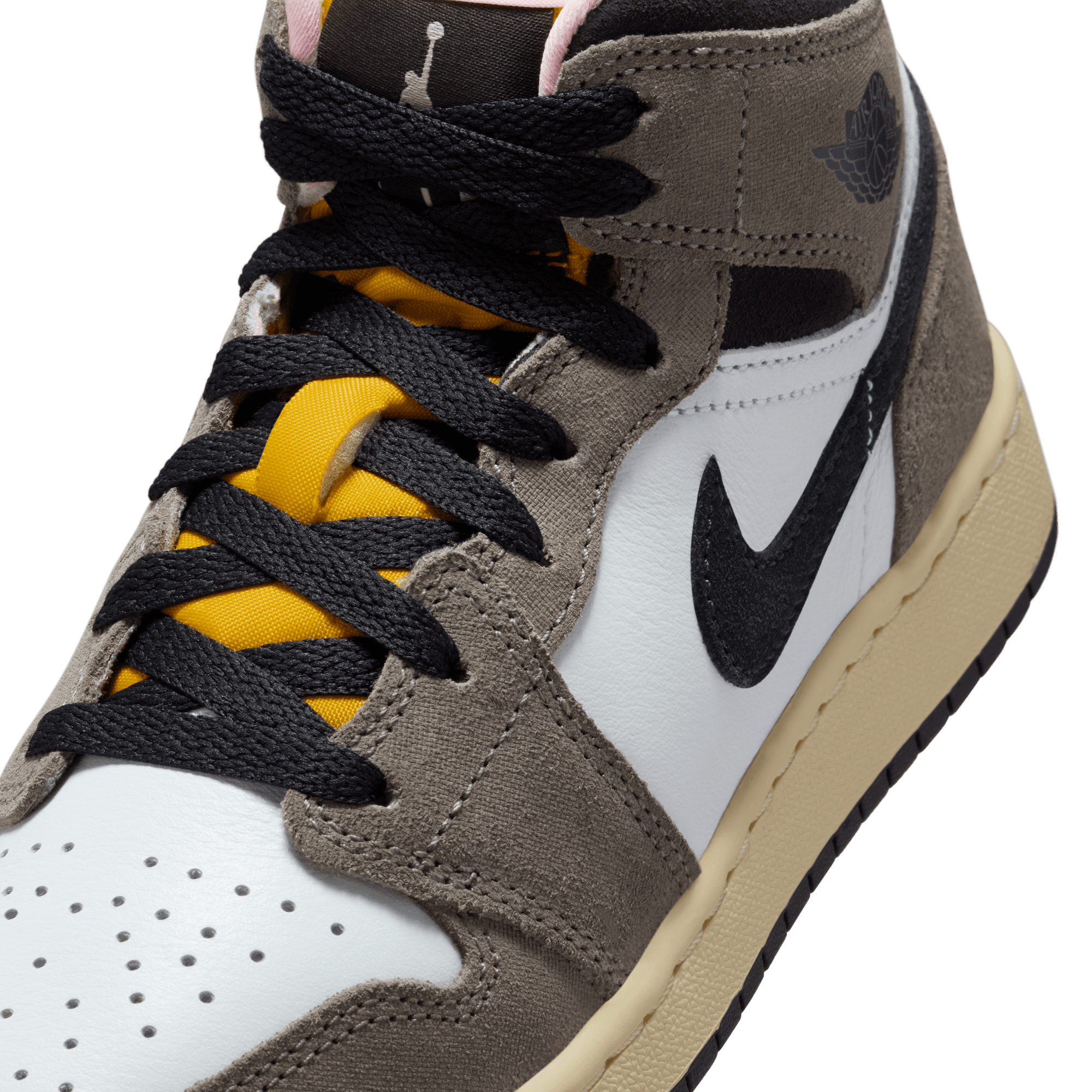Kids Air Jordan 1 Mid SE 'Cave Stone'
