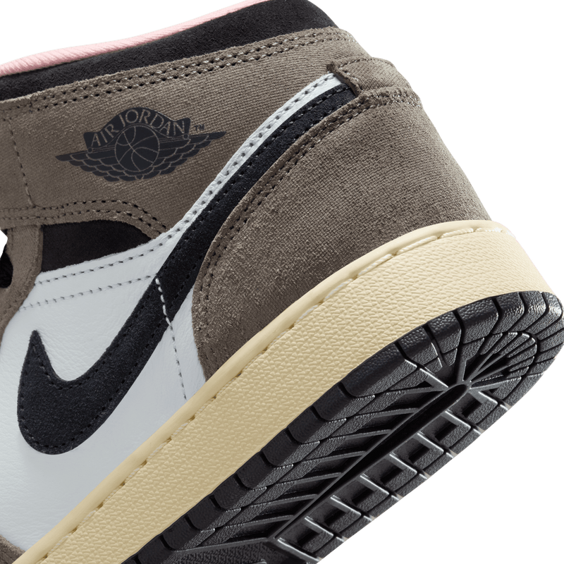 Kids Air Jordan 1 Mid SE 'Cave Stone'