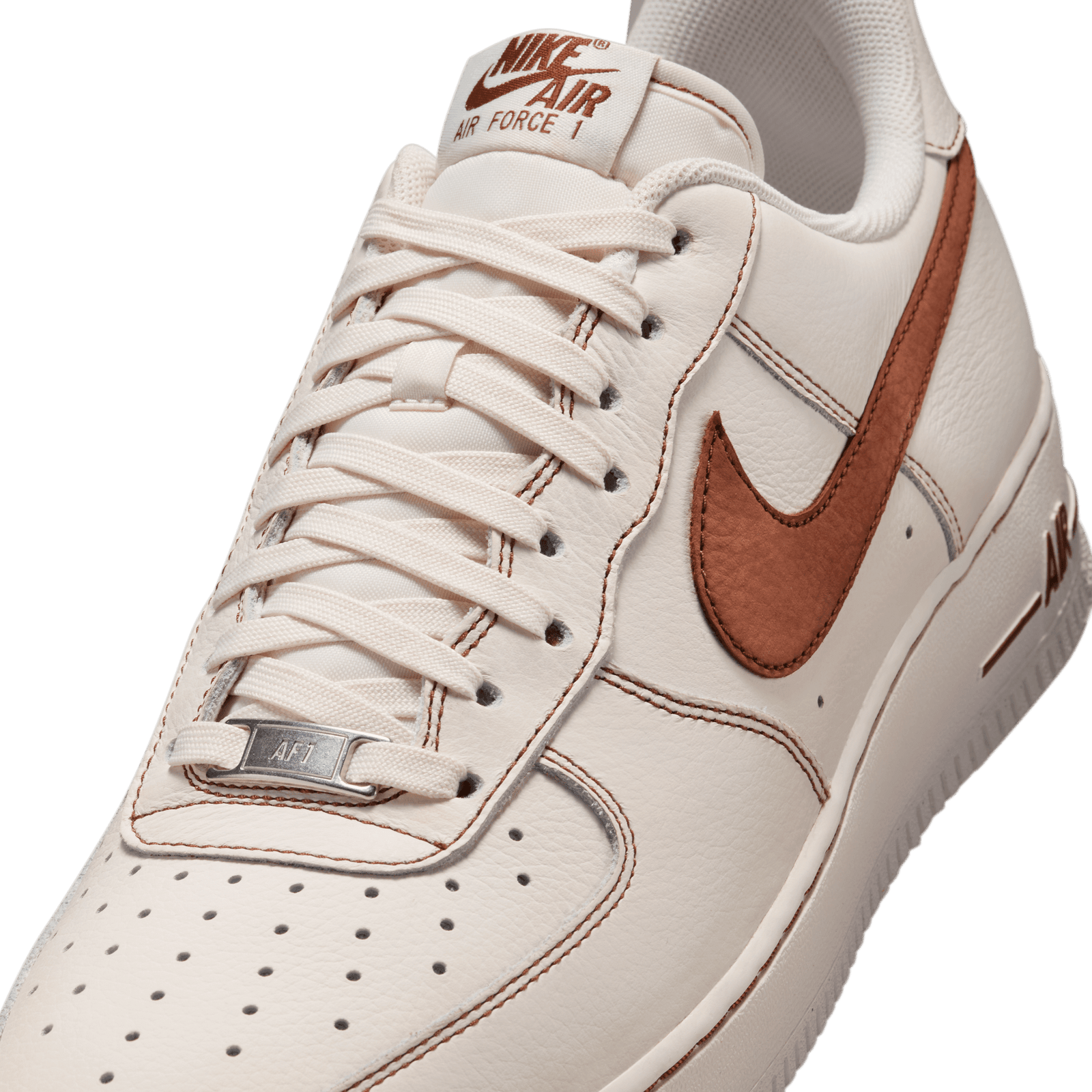 国内配送 NIKE AIR FORCE 1 '07 LV8 IVORY/SADDLE BROWN Nike Air Force 1 '07 LV8 'Ivory Saddle Brown' – Purple