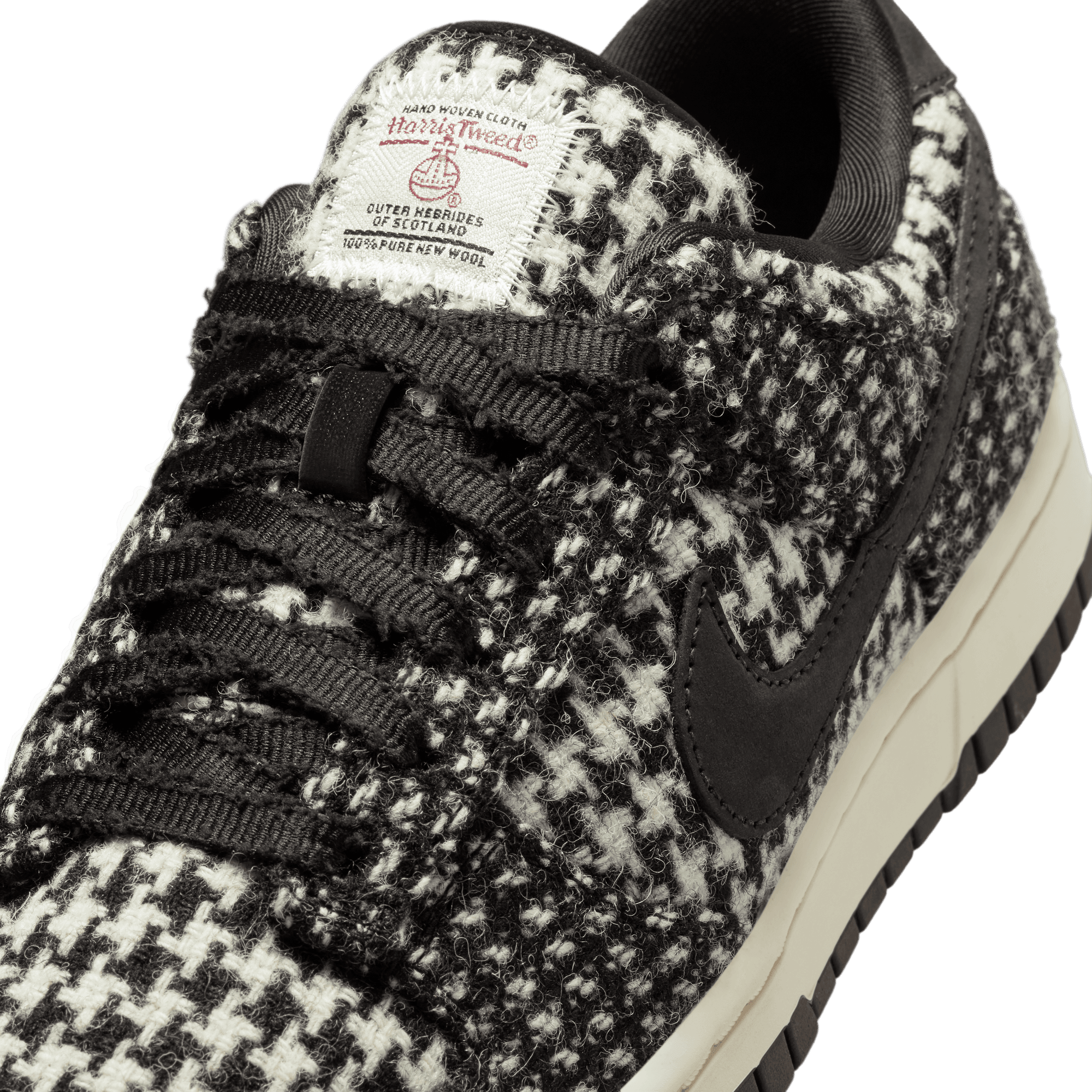 + Harris Tweed Wmns Dunk Low 'Black Phantom'