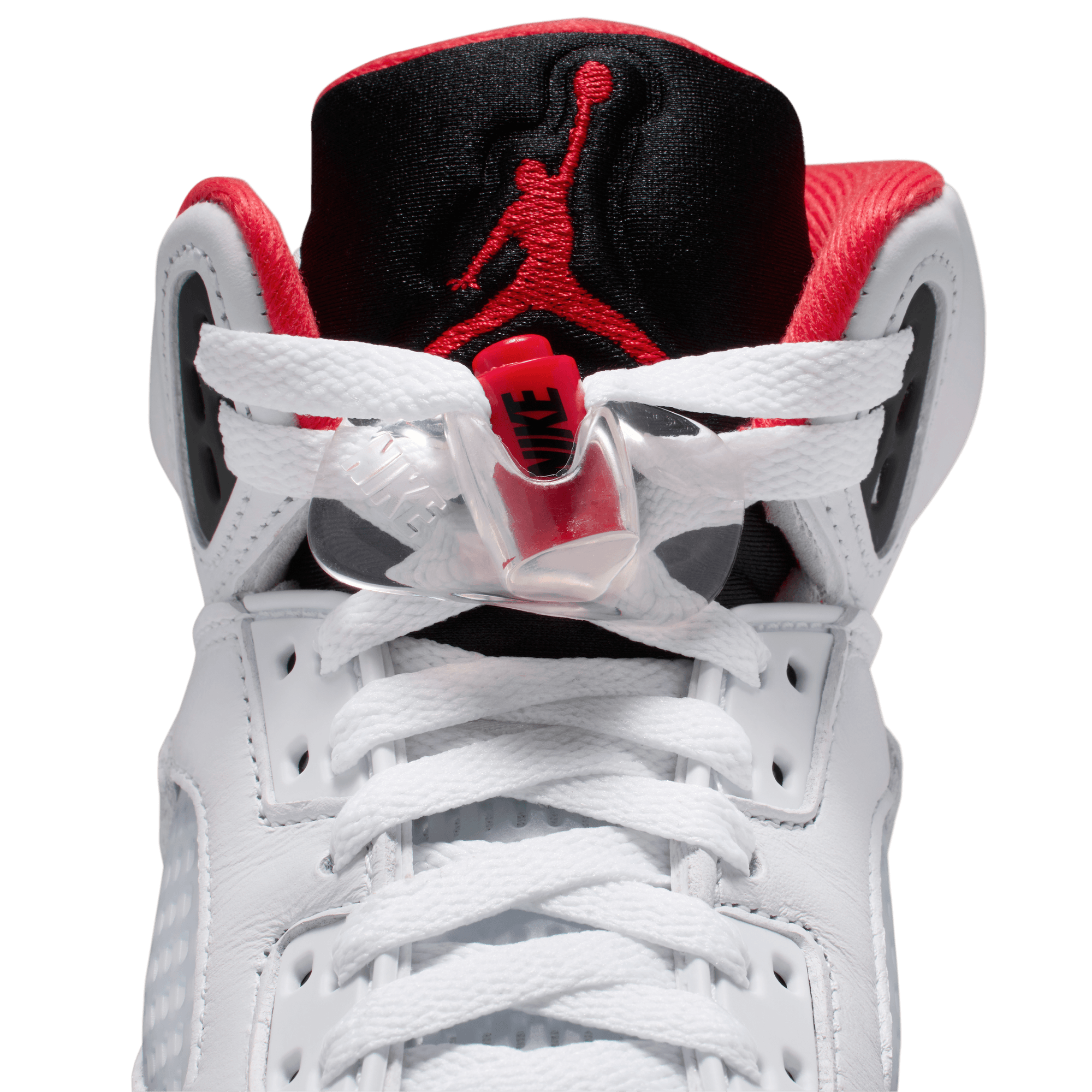 Kids Air Jordan 5 Retro OG 'Fire Red Black Tongue'