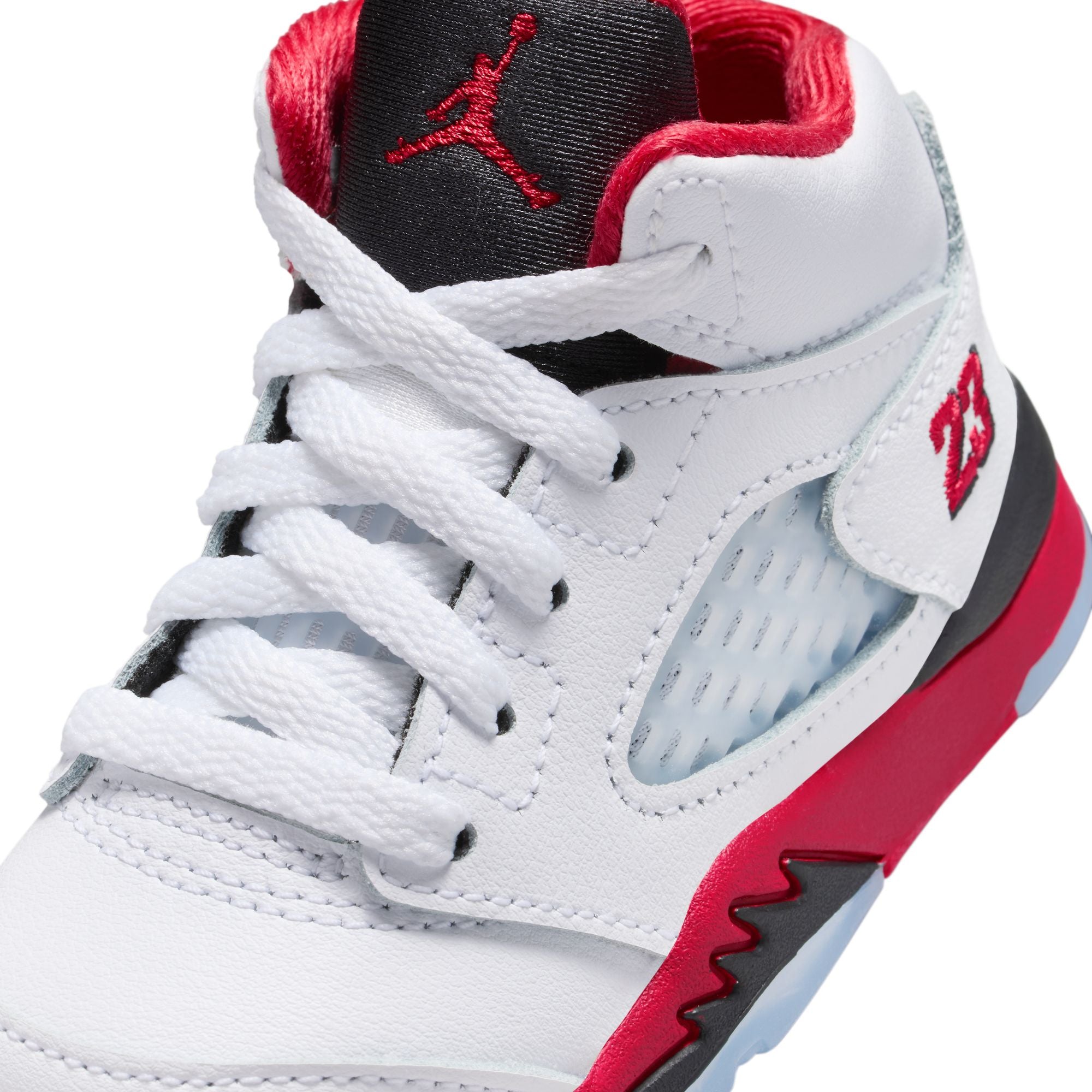 Toddlers Air Jordan 5 Retro OG 'Fire Red Black Tongue'