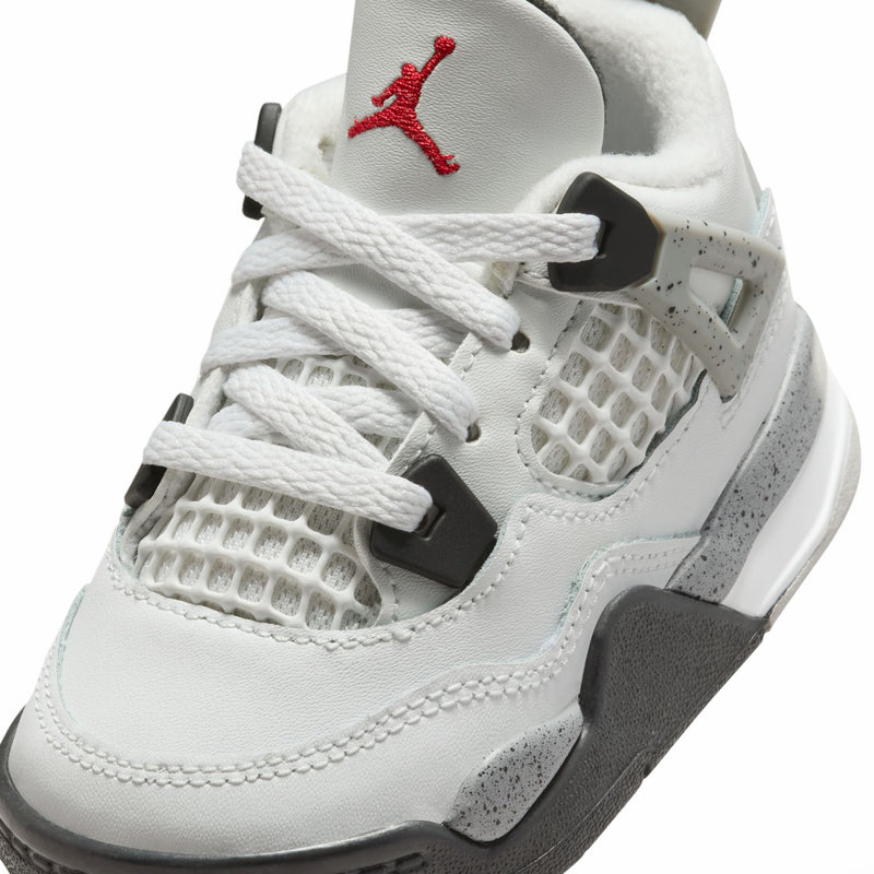 Toddlers Air Jordan 4 Retro 'White Cement'