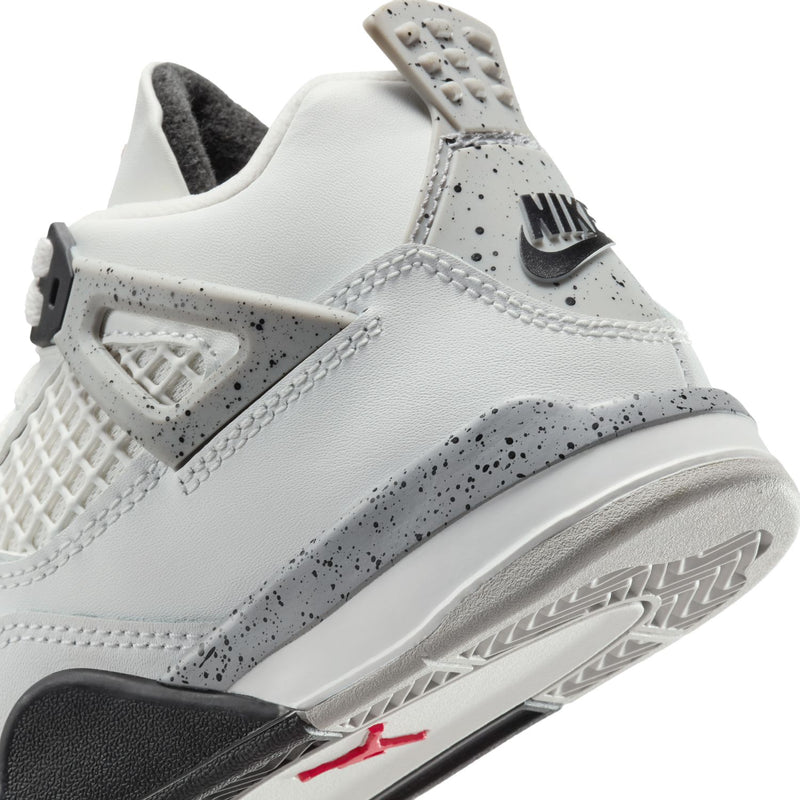 Kids Air Jordan 4 Retro 'White Cement'