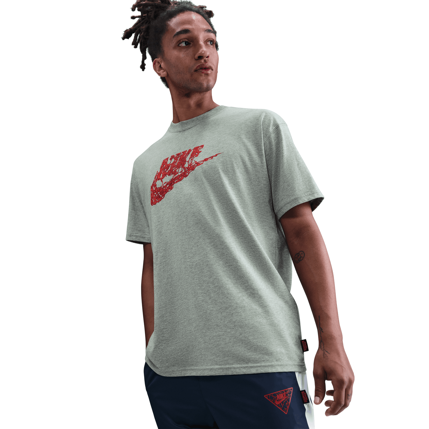 + Stranger Things Tee 'Dark Grey Heather'