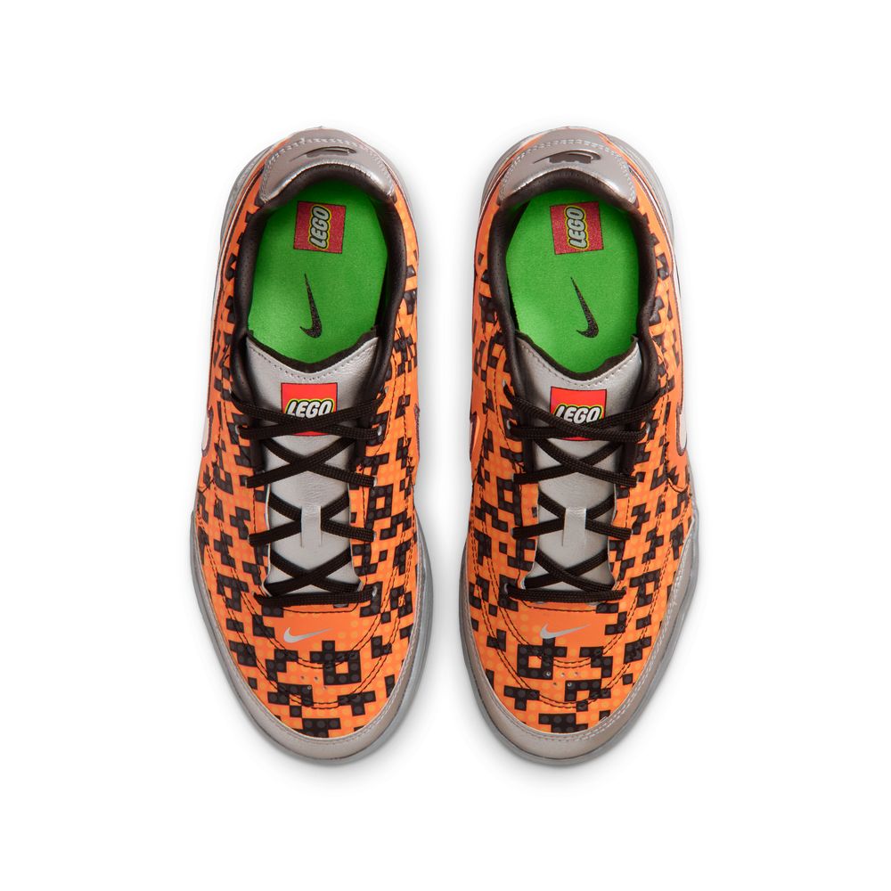 + LEGO® Kids Tiempo Streetgato 'Metallic Silver Safety Orange'