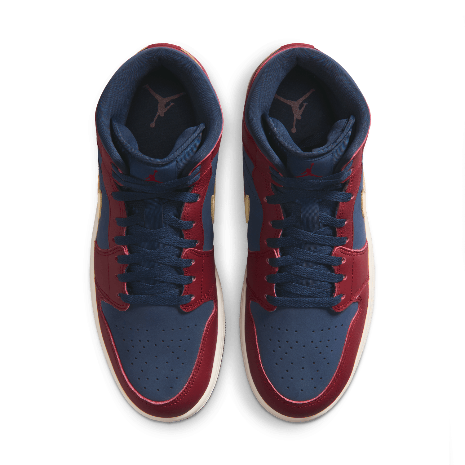 Air Jordan 1 Mid SE 'Team Red Obsidian'