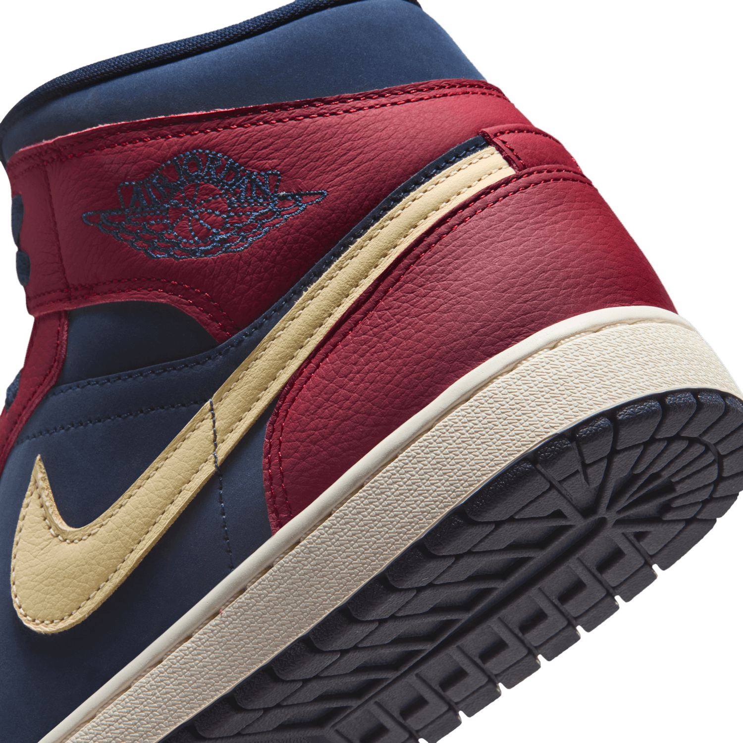 Air Jordan 1 Mid SE 'Team Red Obsidian'