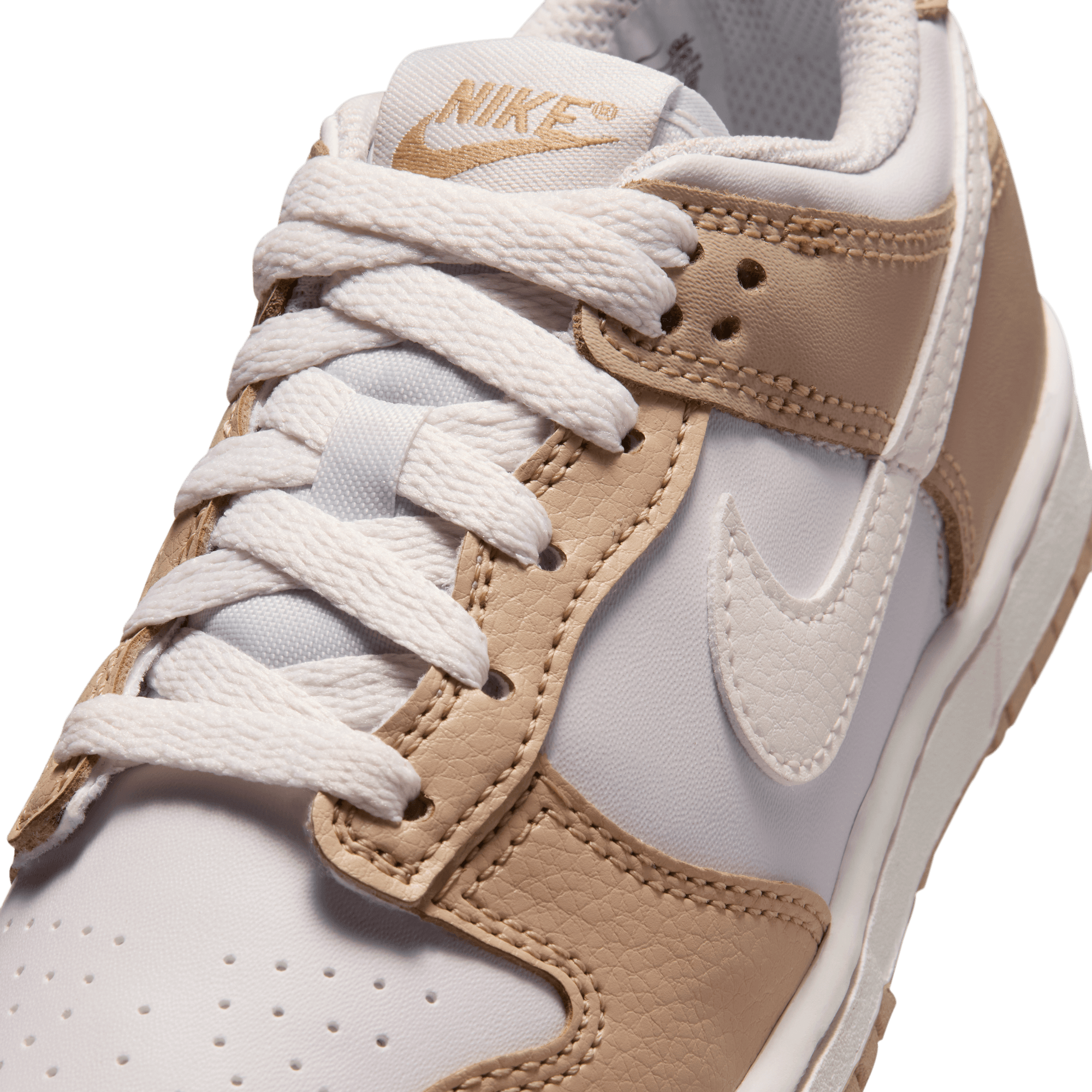 Kids Dunk Low 'Linen Platinum Tint'
