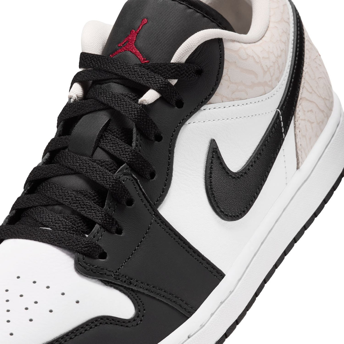 Air Jordan 1 Low SE 'Black White Light Orewood'