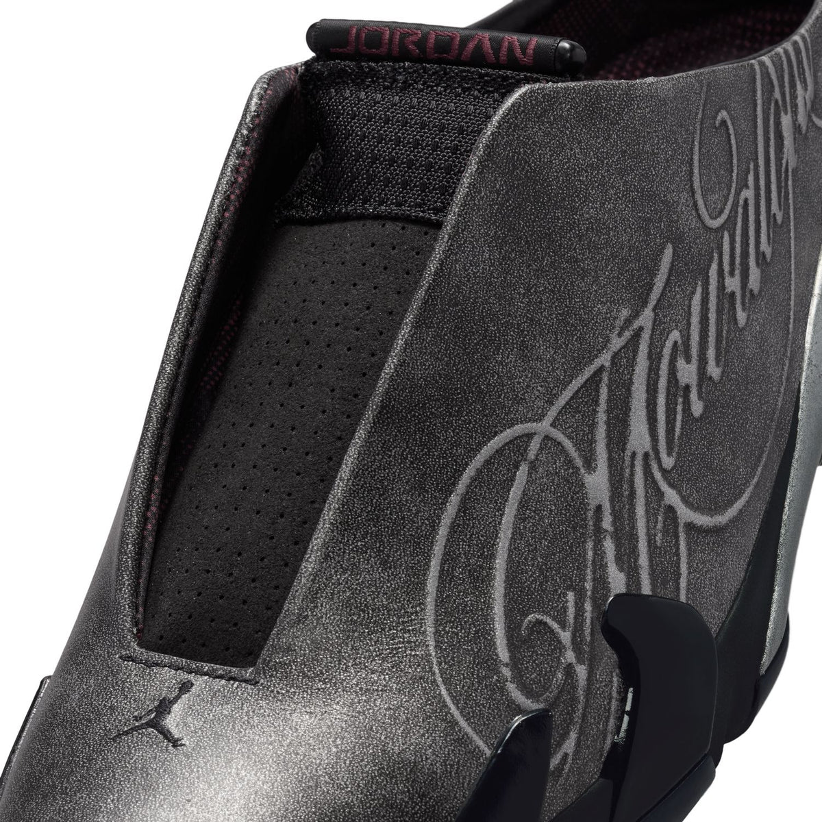 + Mowalola Air Jordan 14 Retro Mule SP 'Metallic Silver'