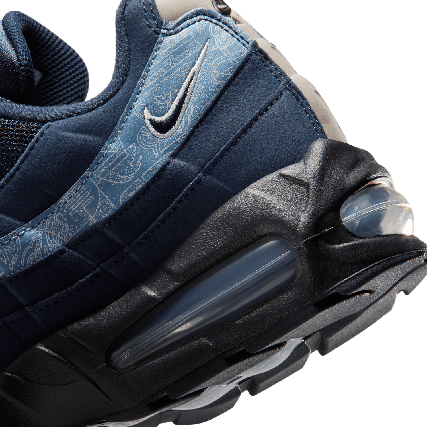Air Max 95 Big Bubble 'Obsidian Work Blue'