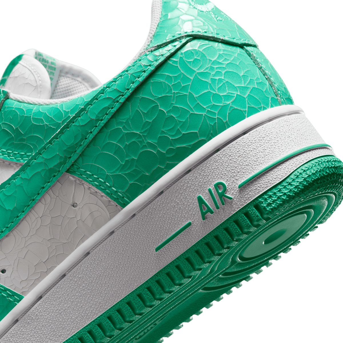 Air Force 1 Cracked Leather 'Menta White'