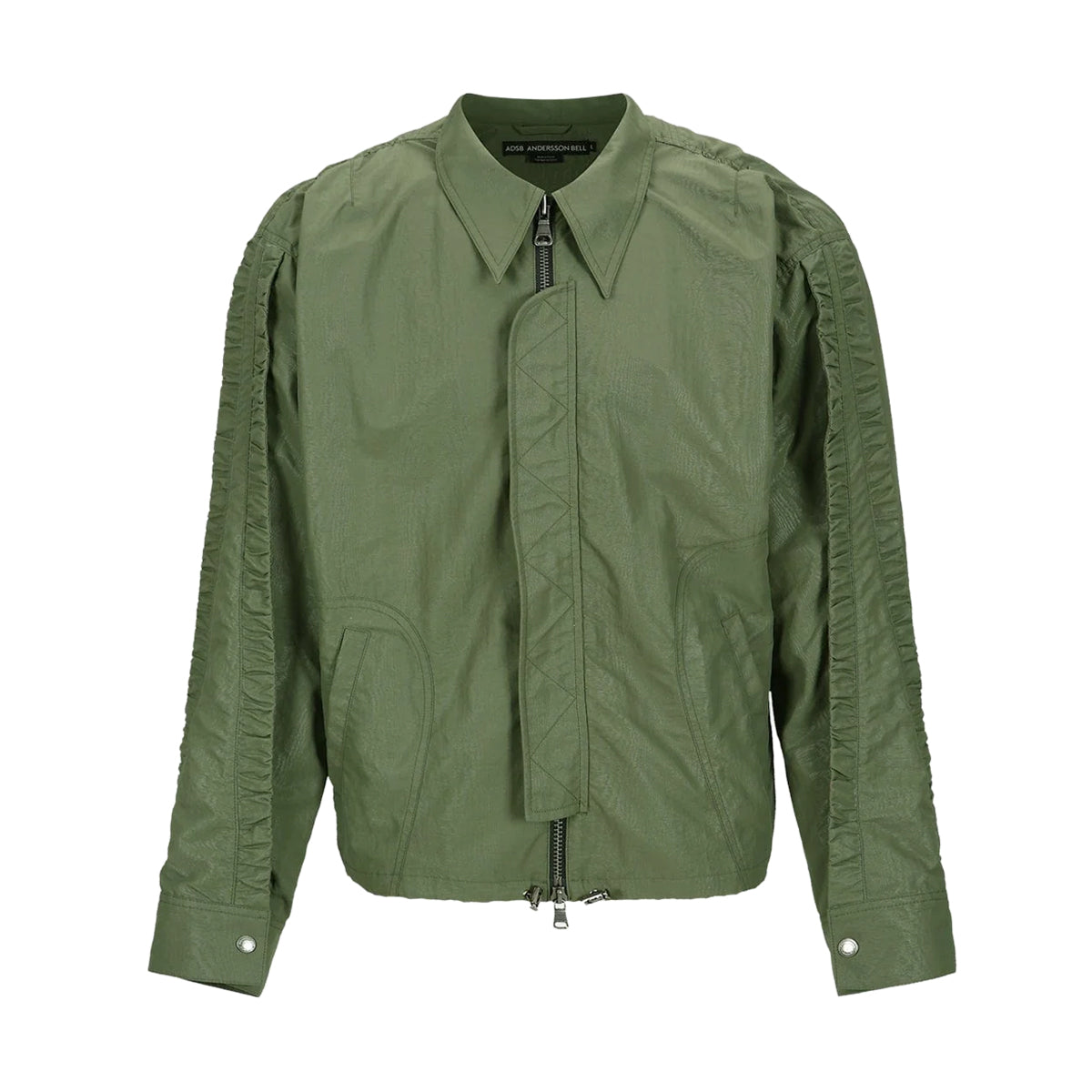 Cardigan Zip-Up Jacket 'Khaki'