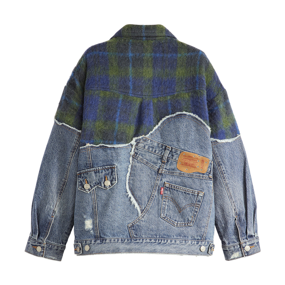 Andersson Bell + Levi's Spliced Trucker 'Indigo Green