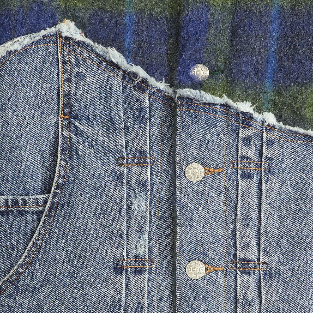 + Levi's Spliced Trucker 'Indigo Green'