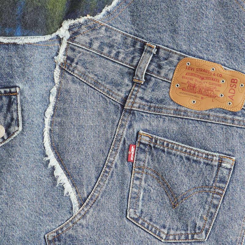 + Levi's Spliced Trucker 'Indigo Green'