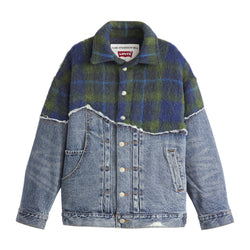 + Levi's Spliced Trucker 'Indigo Green'