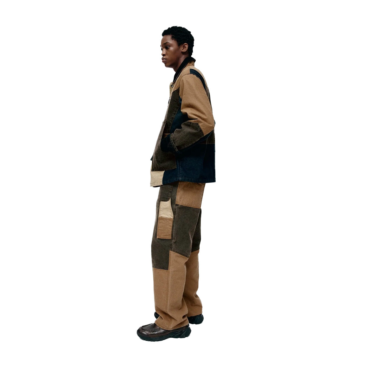 Patchwork Washed Jacket 'Multi'
