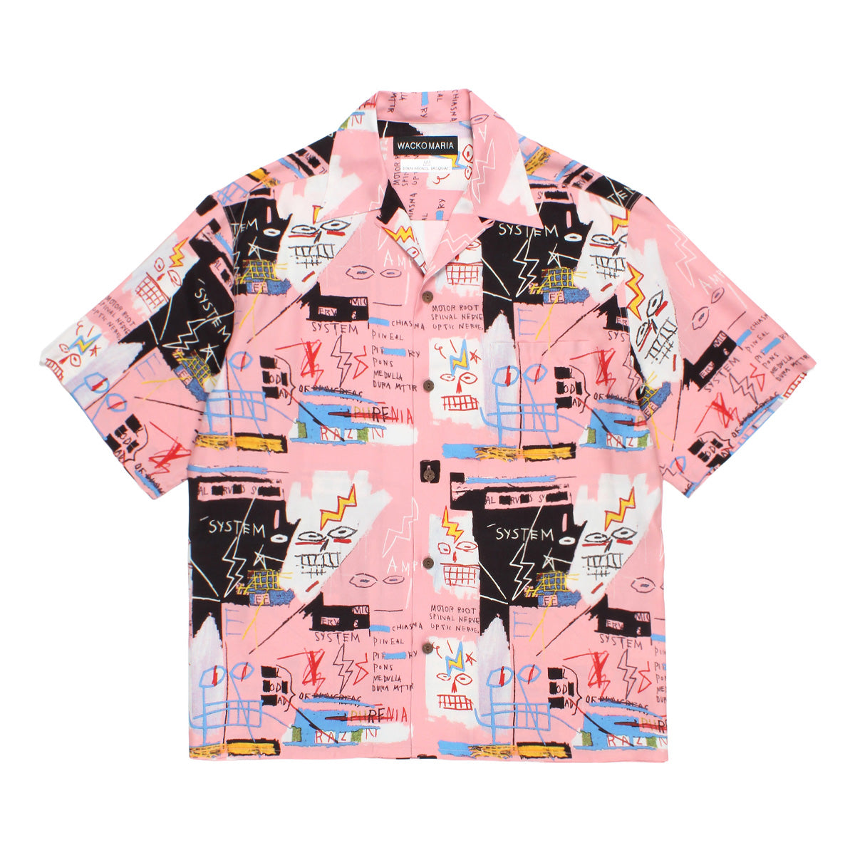 + Jean-Michel Basquiat Type 3 Hawaiian Shirt 'One'