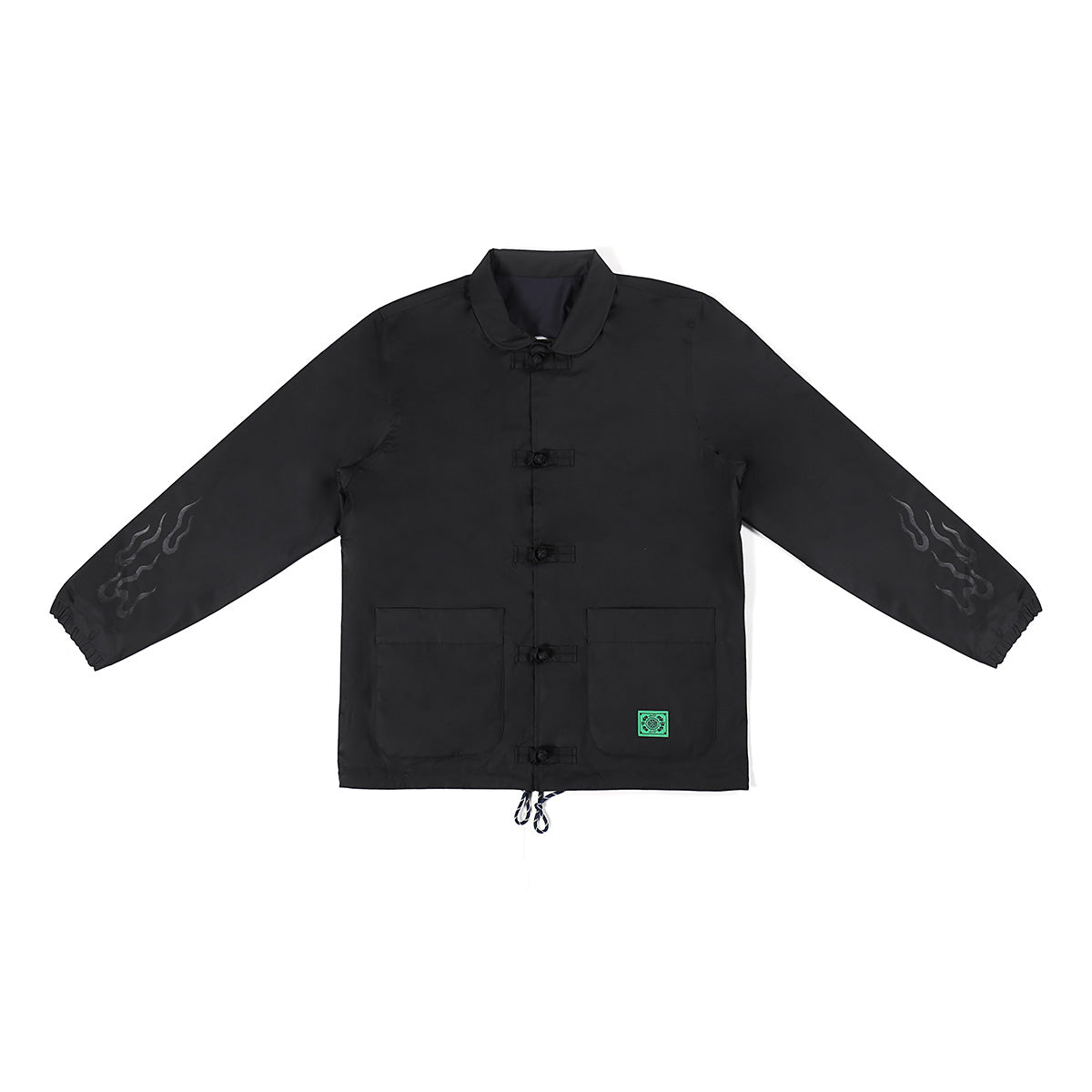 + Jahan Loh + Co-Museum + ACU Shanghai Moon Landing Reversible Coach Jacket 'Black Blue'