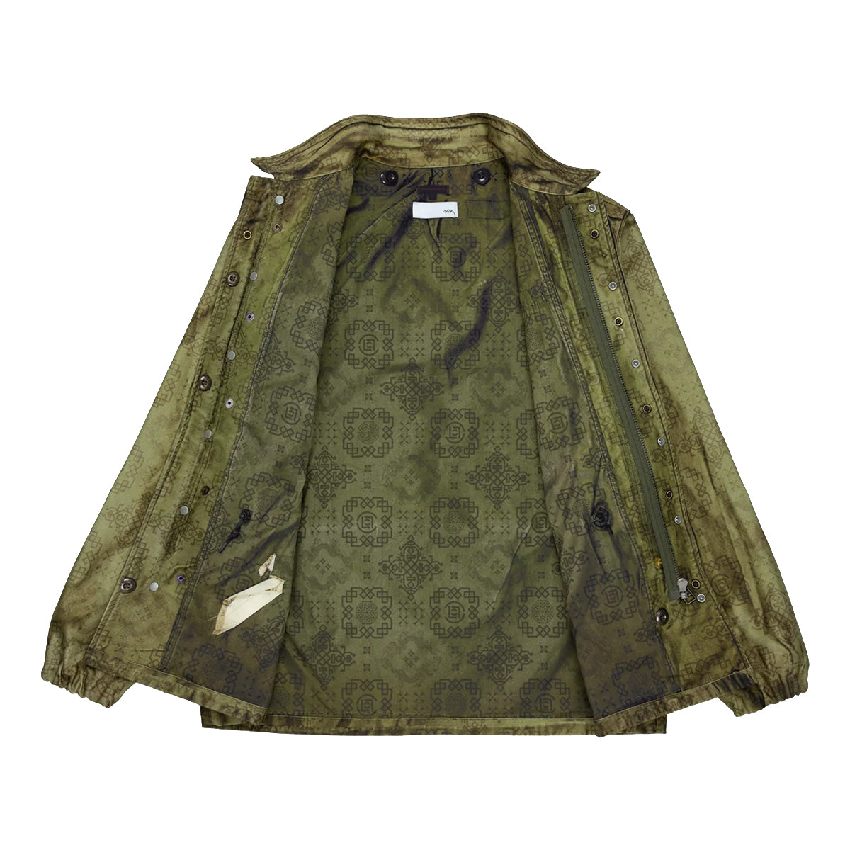 + TOLQ Printed M-65 Jacket 'Olive'