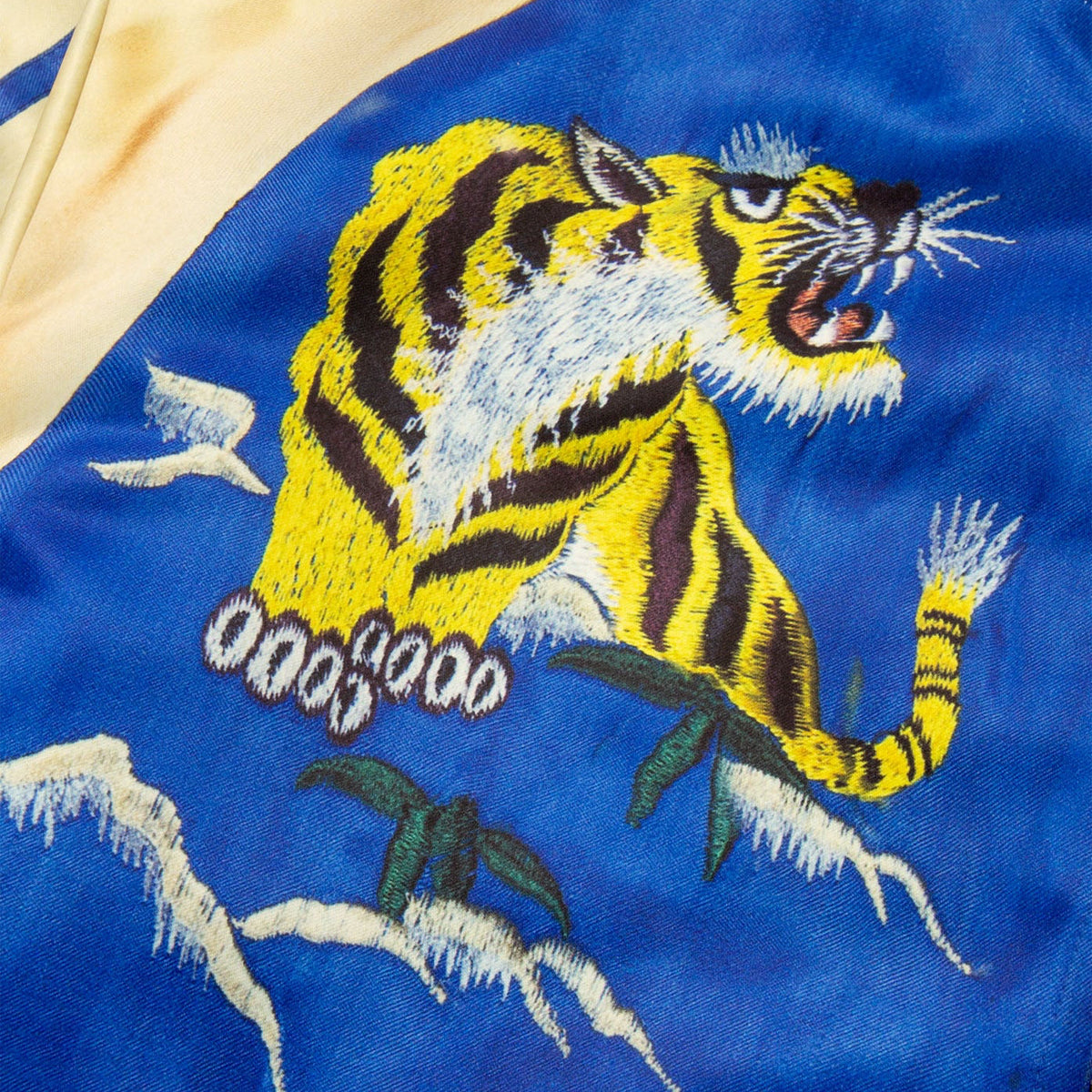 + TOLQ Printed Reversible Souvenir Jacket 'Blue'
