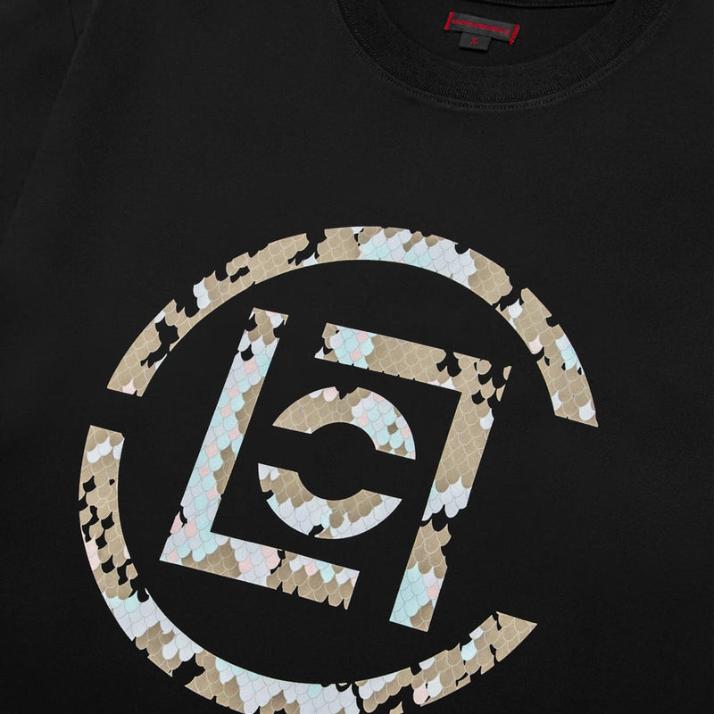 Snake Logo Tee 'Black'