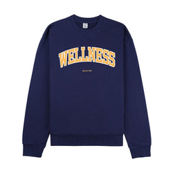 Wellness Ivy Crewneck knitted Sweatshirt 'Navy'